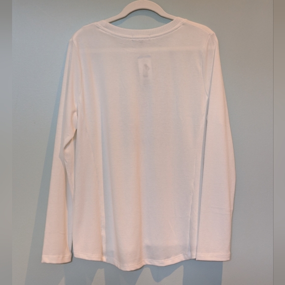 Modern Canvas White Pumpkin 'Thankful" Fall Cozy Long Sleeve - Picture 4 of 5
